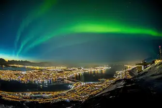 You'll need to visit Tromsø in winter to see the Northern Lights, as during high summer it never gets dark
