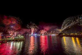 Celebrate with loved ones under the beautifully firework-lit sky