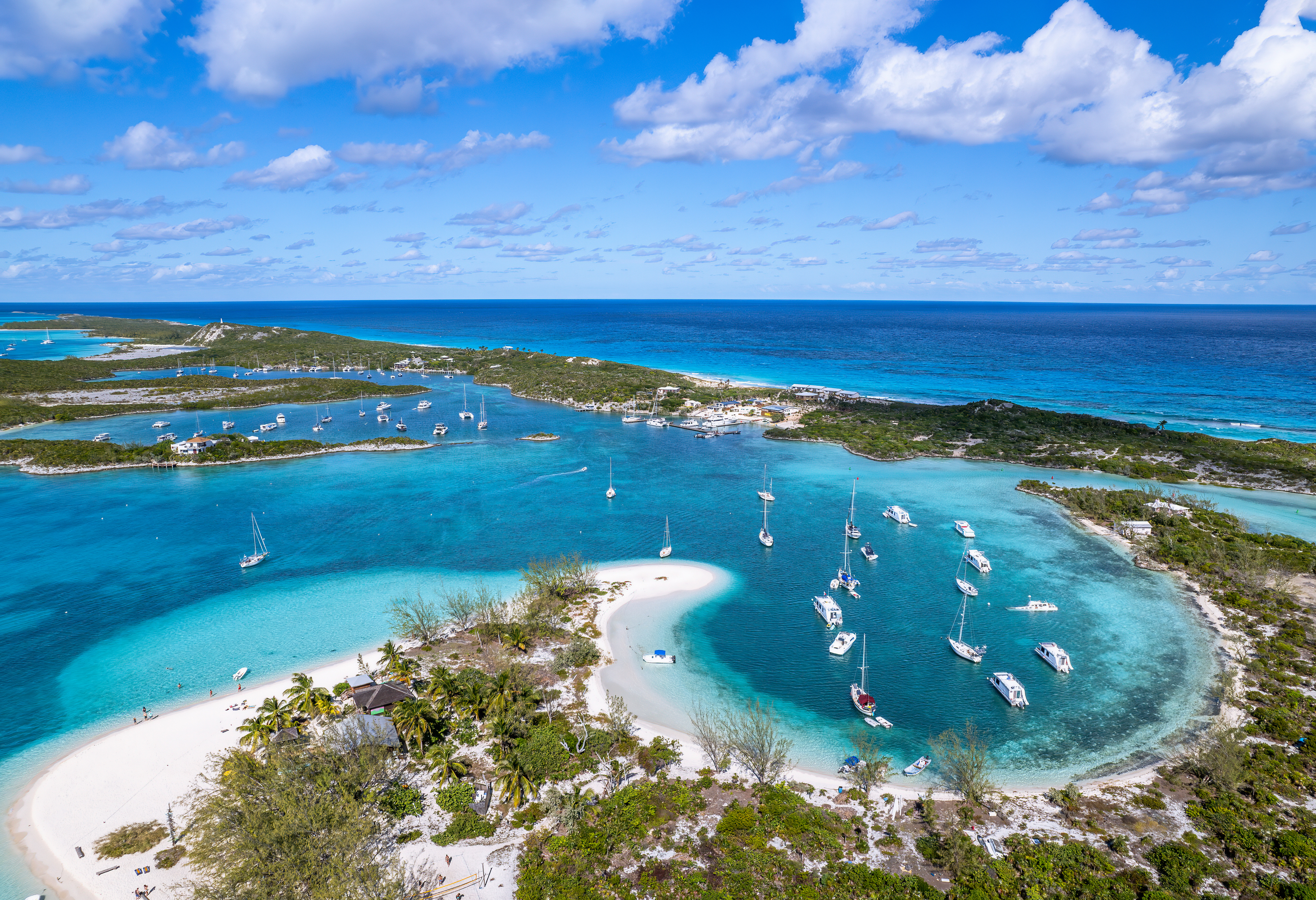 Stocking Island beach Bahamas