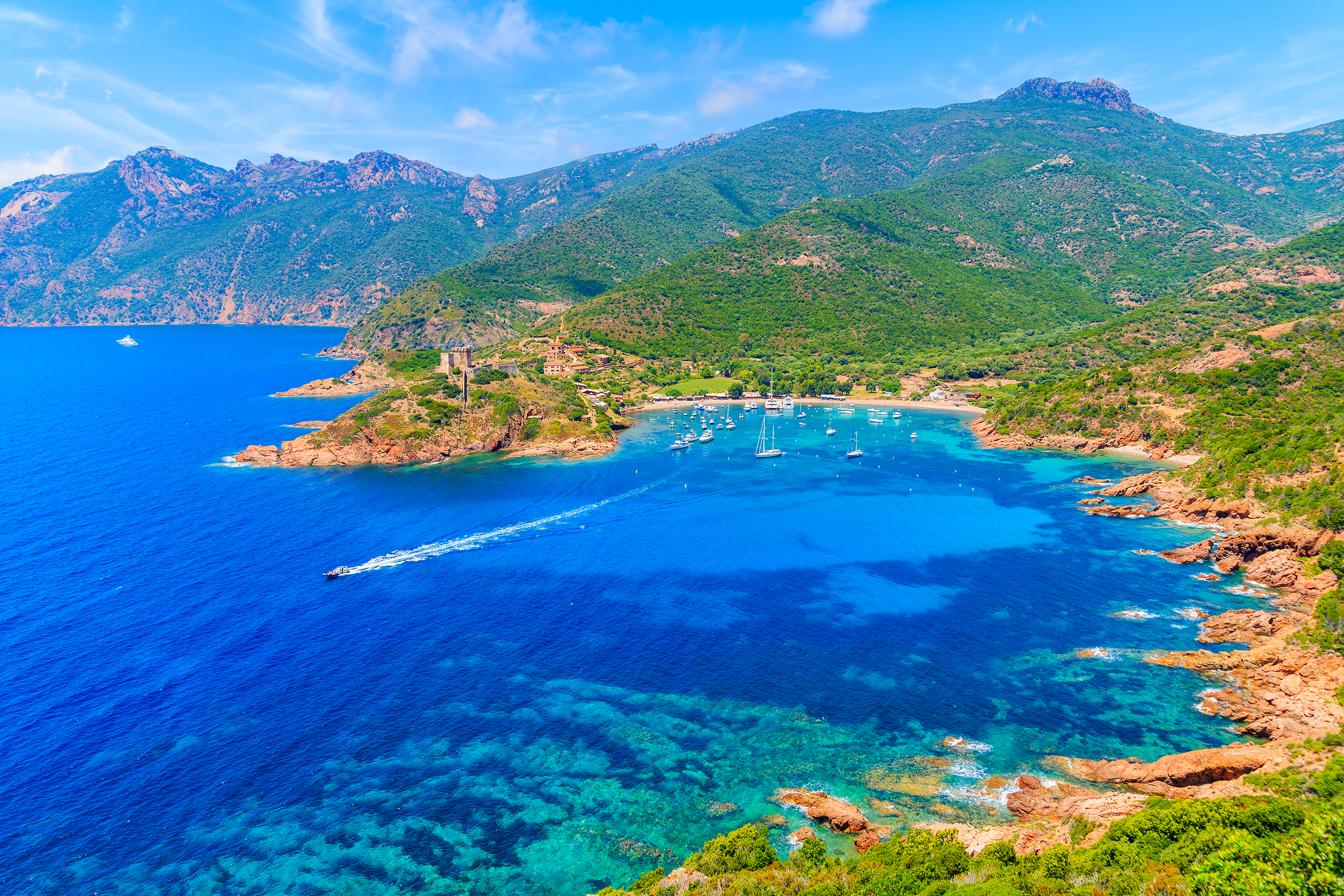 Girolata Bay, Corsica
