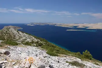The myriad islands that characterise the Kornati Islands