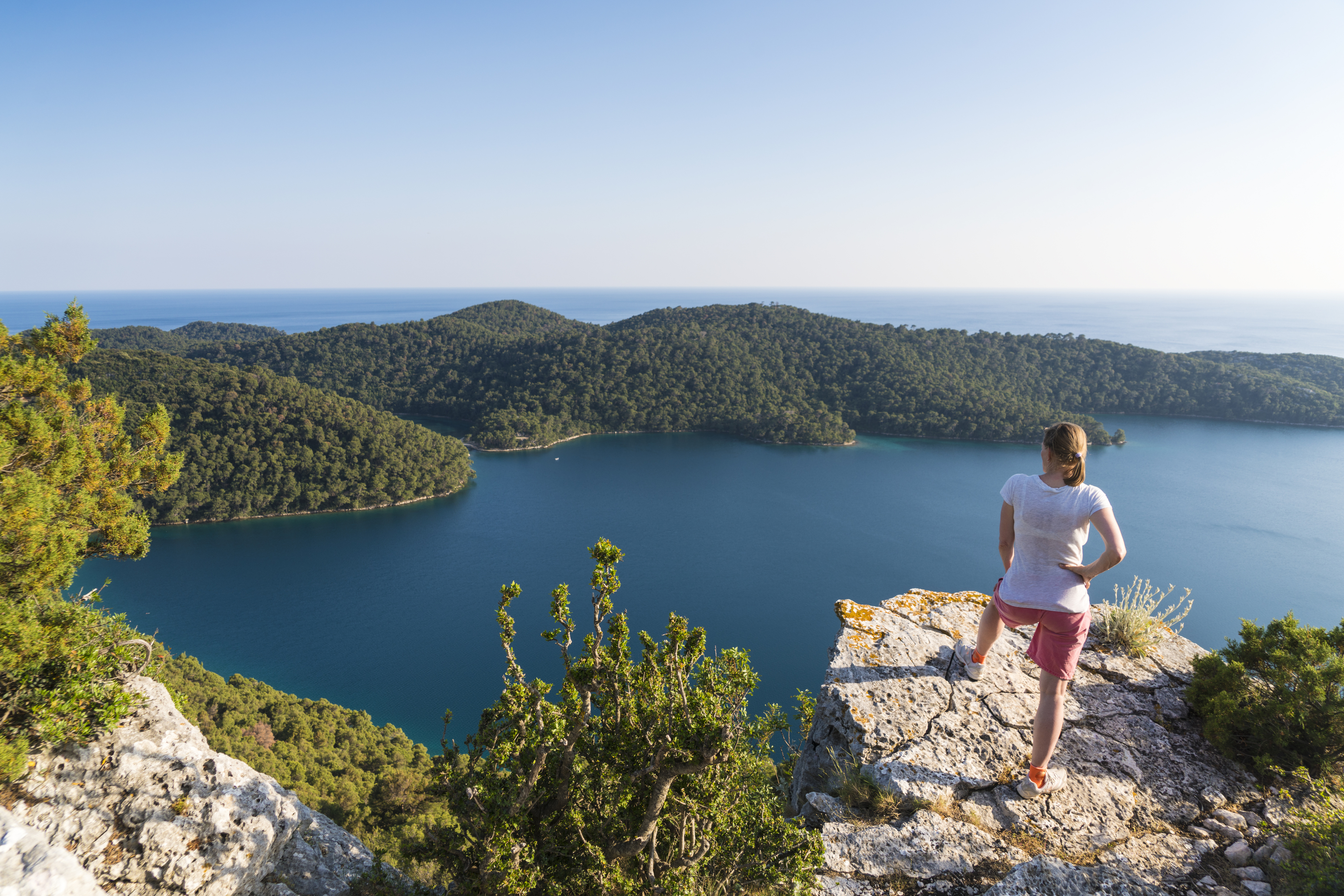 Mljet hiking, Croatia