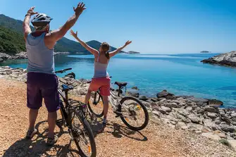 Mljet National Park is home to the oldest pine forests in Europe and criss-crossed with hiking and biking trails