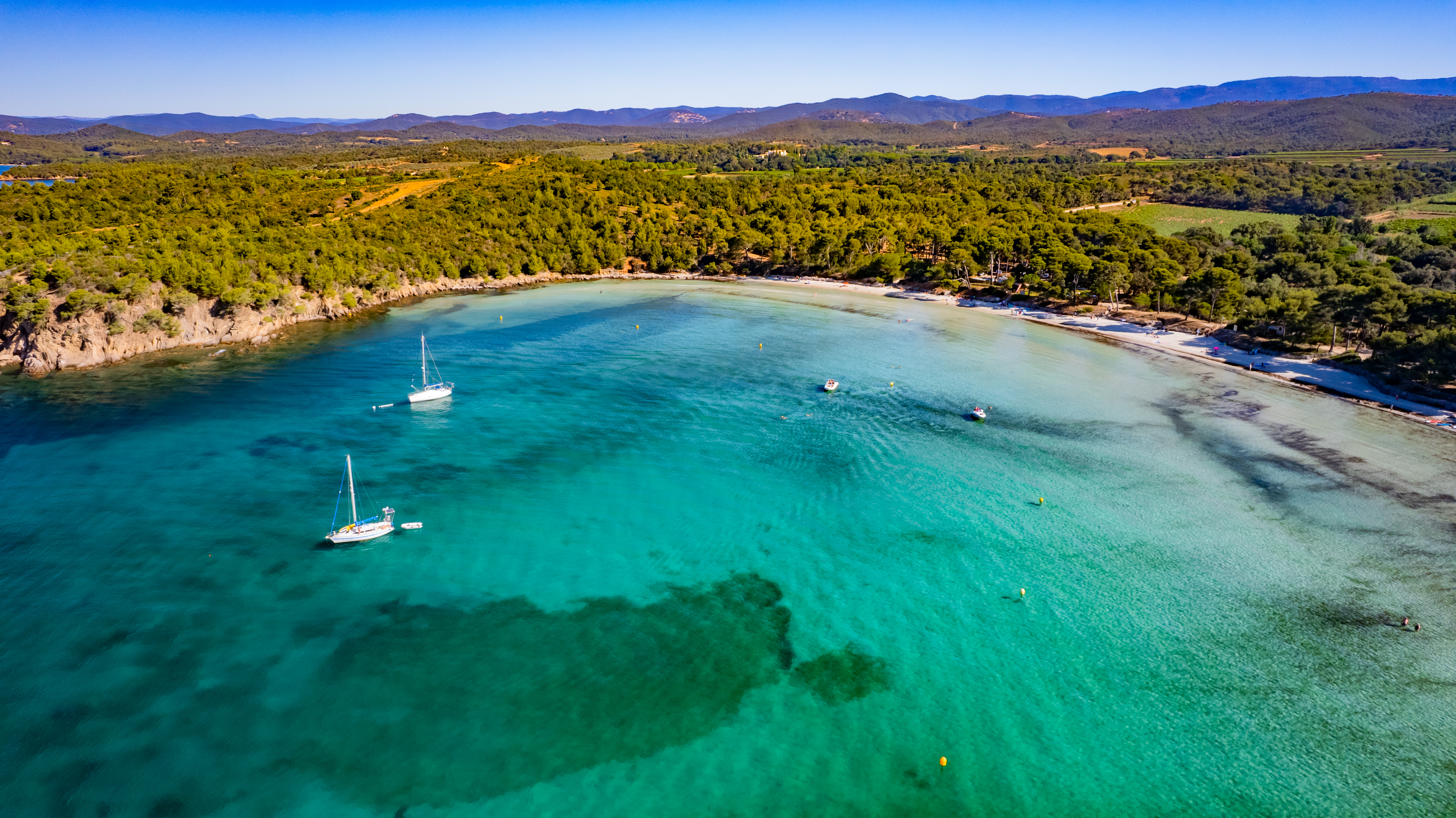 Bormes les Mimosas Var beach
