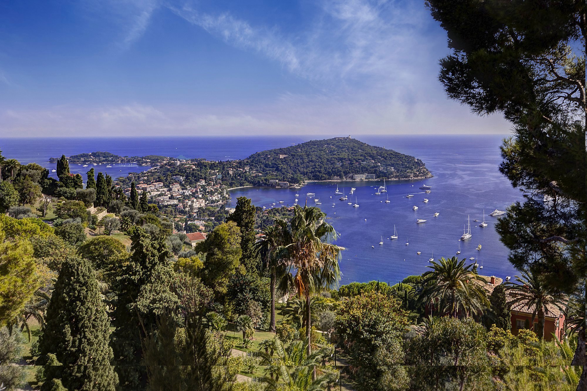 French Riviera coastline