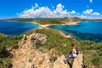 Take a moment to drink in the view on Cap Taillat as you traverse the Sentier du Littoral 