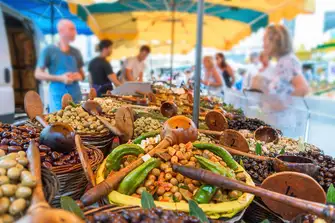The sounds, sights and scents of a Provencal market are a feast for the senses