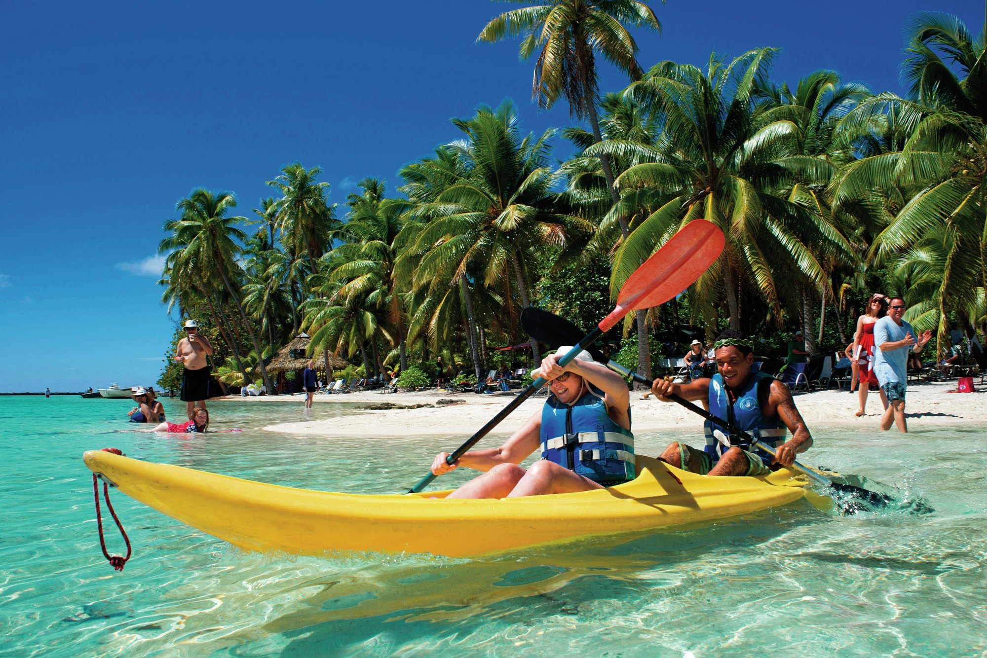 Take advantage of the crystal-clear waters and adventure out by kayak&nbsp;