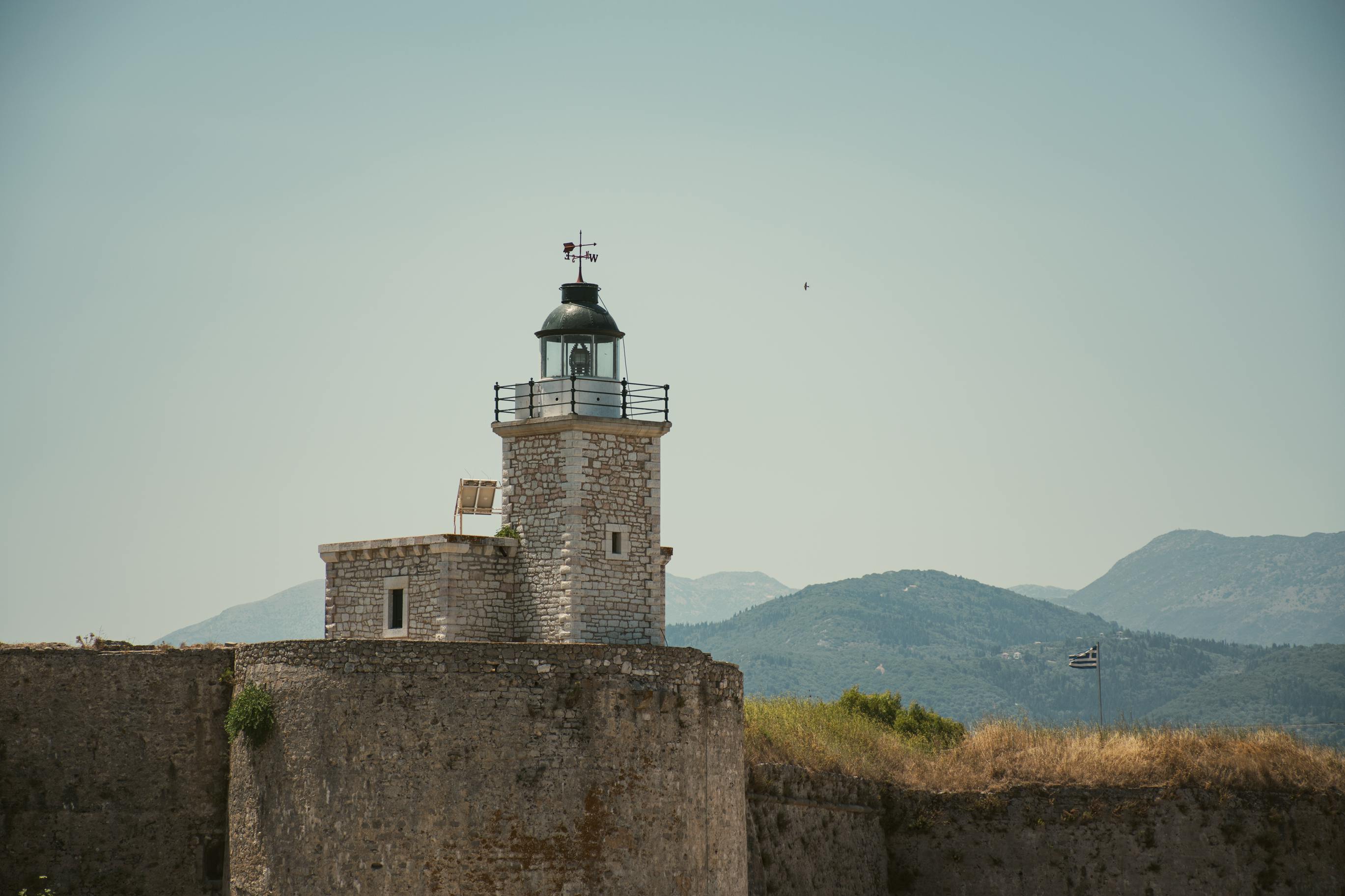 Agia Mavra Fort lighthouse