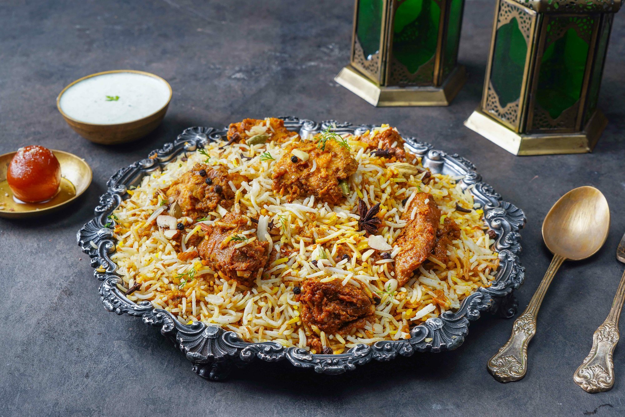 Experience the bold flavours of cinnamon, saffron and clove