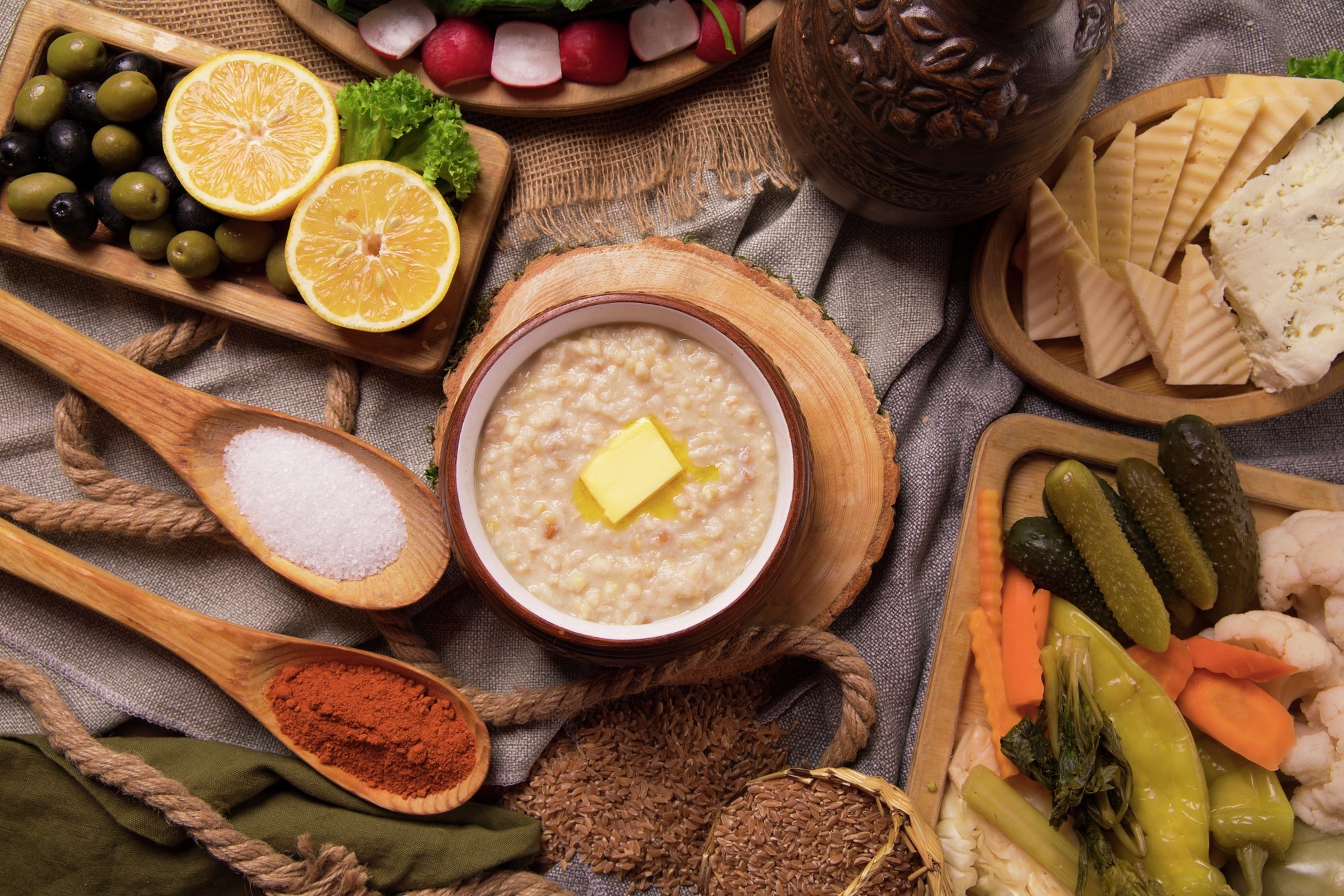 Discover the creamy richness of a traditional celebratory meal