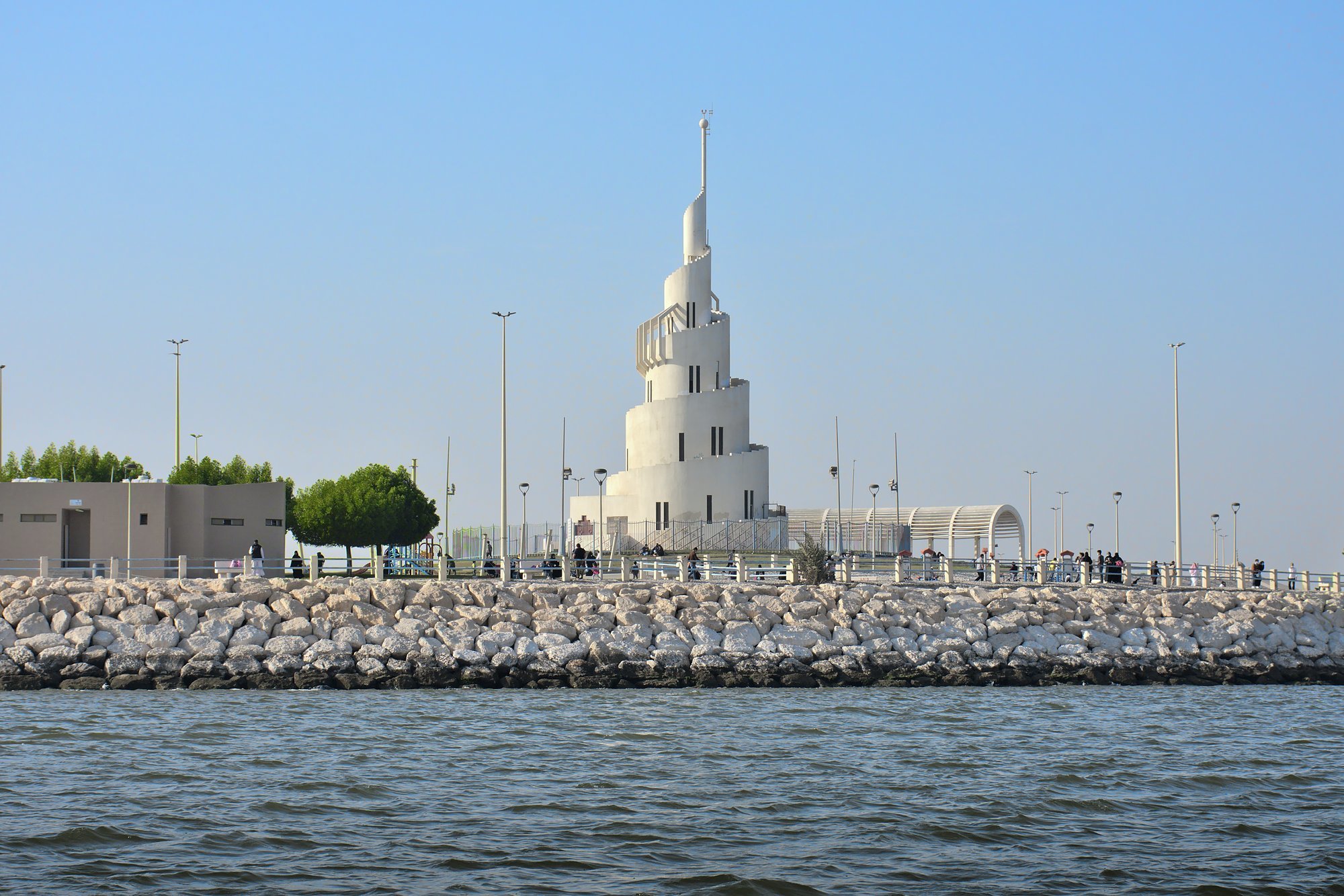 Explore Dammam's Morjan island public park