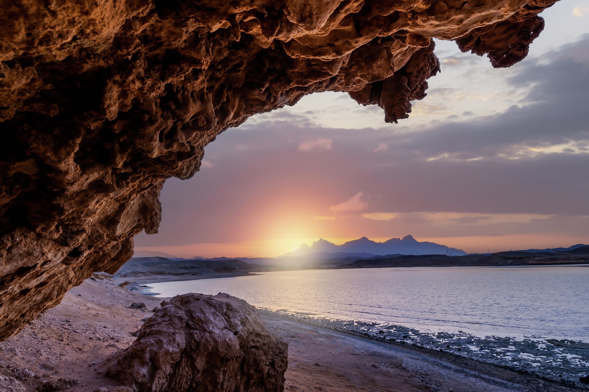 Make sure to stop and take in all the natural beauty Saudi Arabia has to offer