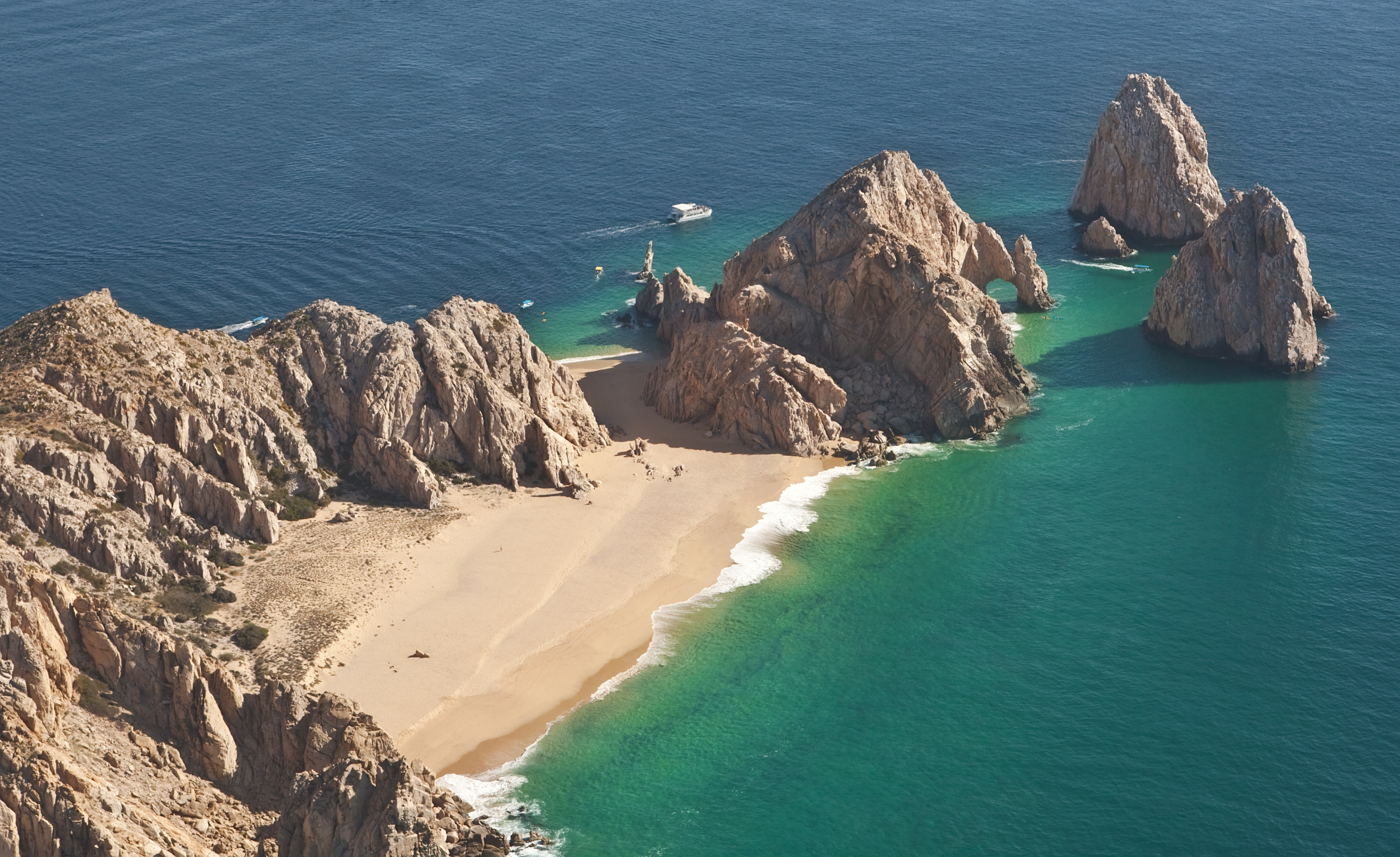 El Arco and Lover's Beach Aerial View