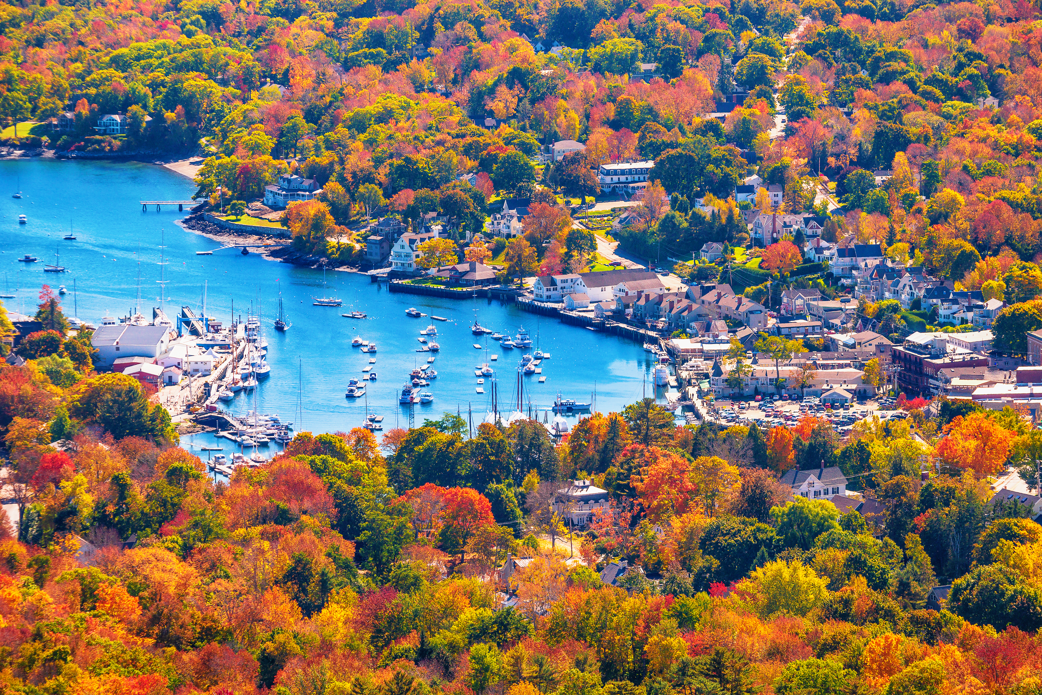 Autumn colours and coastal villages