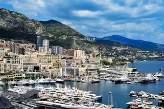 Moor your yacht in Monaco's famous Port Hercule, the finish line of the Historic Rallye Monte-Carlo