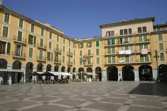 At the heart of the city, the Plaça Major bustles with markets, bars and eateries