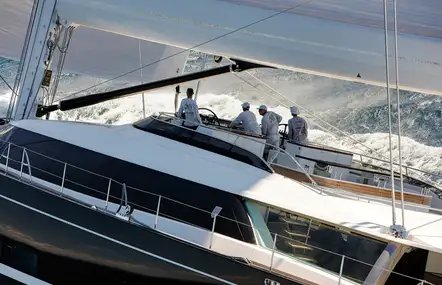 luxury yacht to