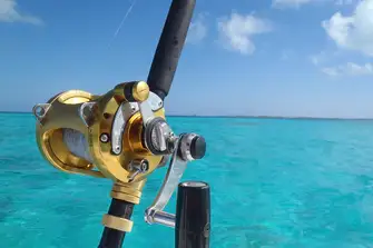 Blue sky, clear sea - welcome to fishing in The Bahamas