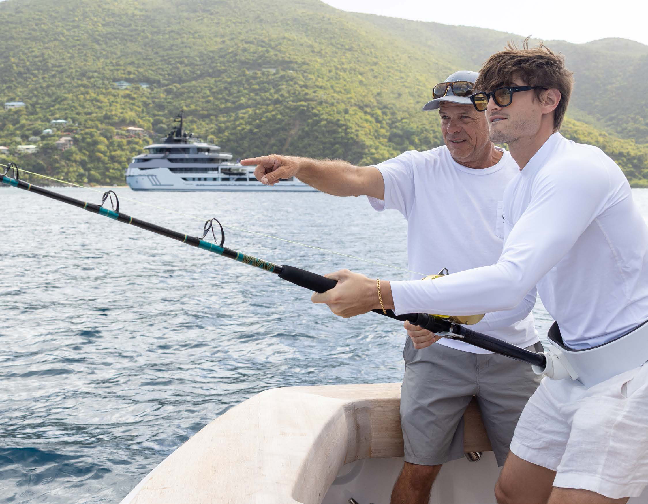 Fishing yacht charter