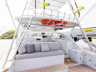 Just step on board - THE BEAST's 13m (42.7ft) tender BABY BEAST is equipped for your deep sea fishing expedition