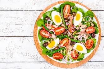 A Salade Niçoise is the Mediterranean on a plate, delicious, colourful and always with a story to tell