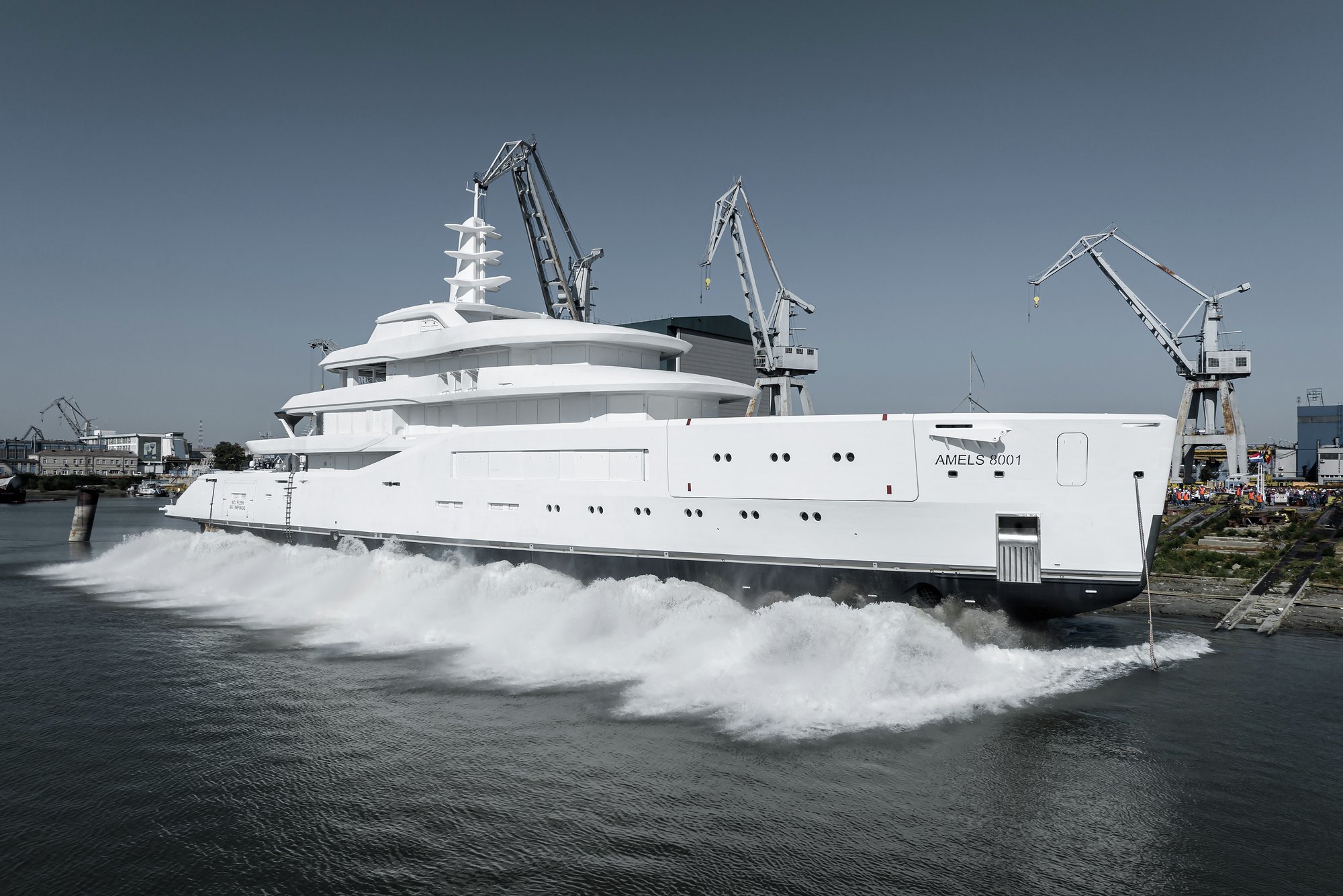 The moment of launch