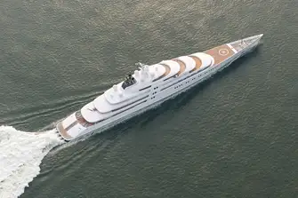 AZZAM, the world's longest private yacht at the time of writing, is 180m (590.6ft)