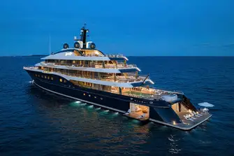 Her extension means she now has a 7m (23ft) pool on the main deck aft and a beach club open on three sides