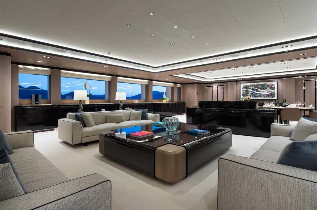 O'PTASIA yacht lounge