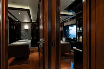 Twin massage rooms on the main deck