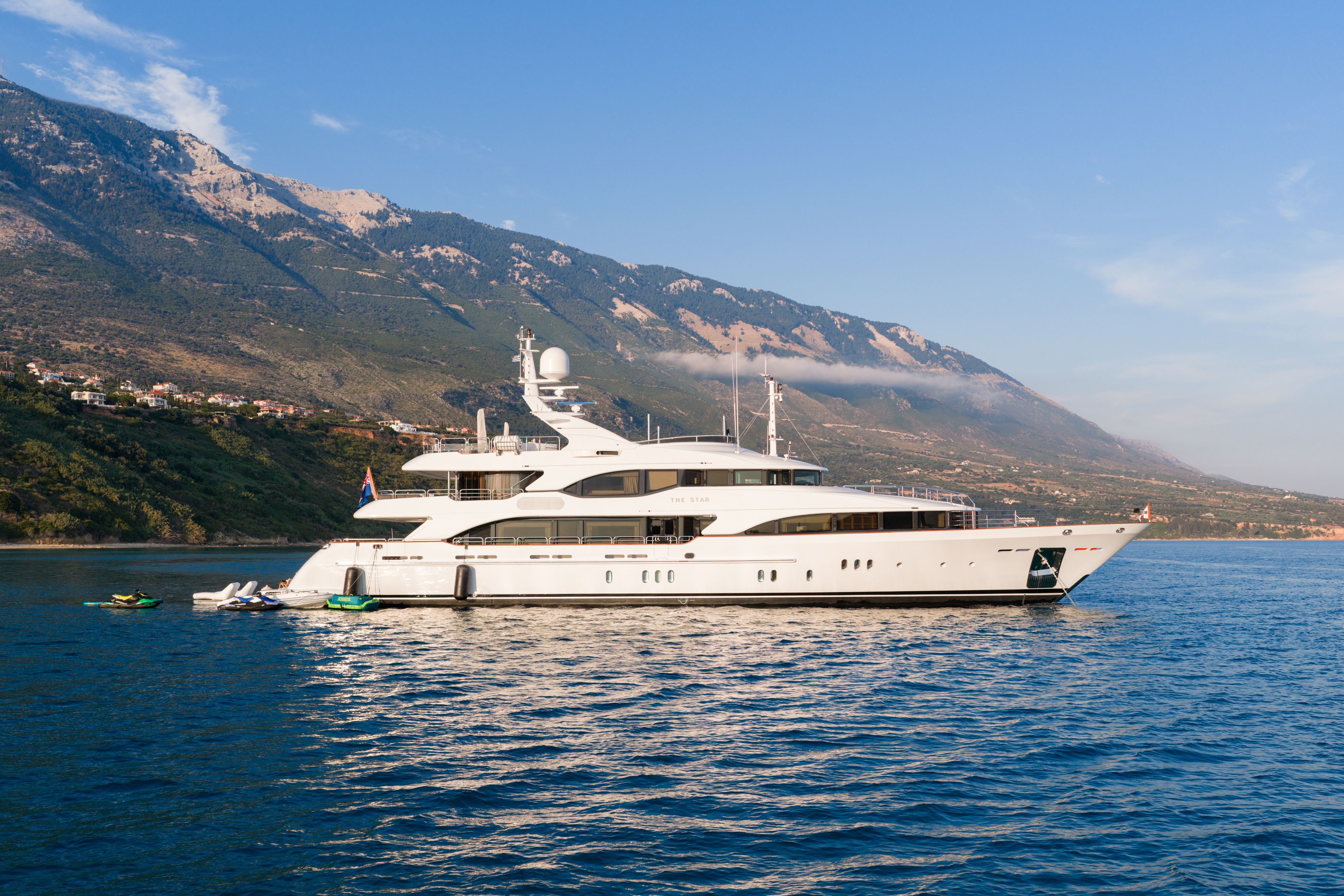 THE STAR yacht