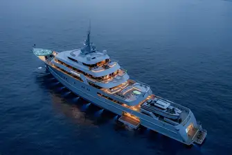 The 85m (278.8ft) AKYACHT-built VICTORIOUS, for sale and charter with Burgess, has an internal volume of 2,291GT