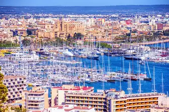 The marina is right next door to Palma's charming and fun-filled Old Town