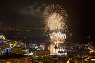 Monaco's National Day culminates in fireworks