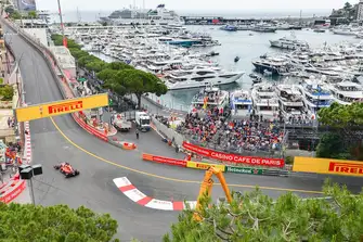 At Monaco F1 circuit you can moor up trackside 