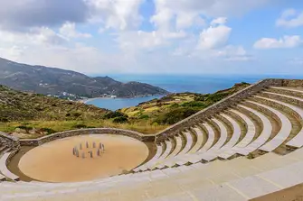 Greek amphitheatre on the island of Ios 