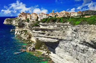 Bonifacio, a natural harbour on Corsica's south coast, is a must-see destination