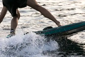 Surf without waves on Radinn's new electric Jetboard 