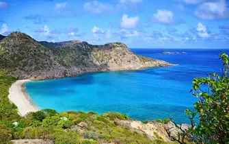 Anse du Gouverneur on St Barth's southern tip is a perfectly unspoilt gem of a beach