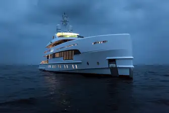 The 49m Heesen HOME is our first hybrid charter CA yacht