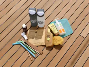 RAMBLE ON ROSE is making changes: reusable water bottles, reef-safe sun cream, bamboo toothbrushes, silicone straws