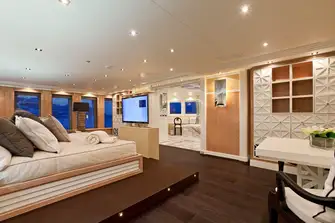 The main deck owner's suite