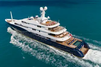 Atlantic crossings are well within this yacht's capabilities