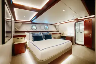One of the main deck double suites