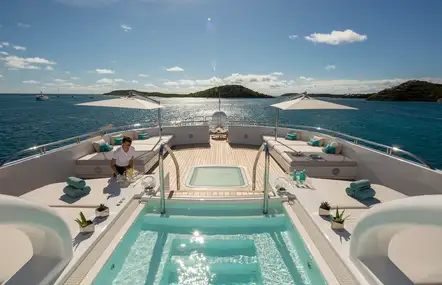party on the yacht