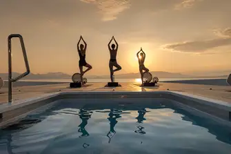 Start your day with sunrise yoga