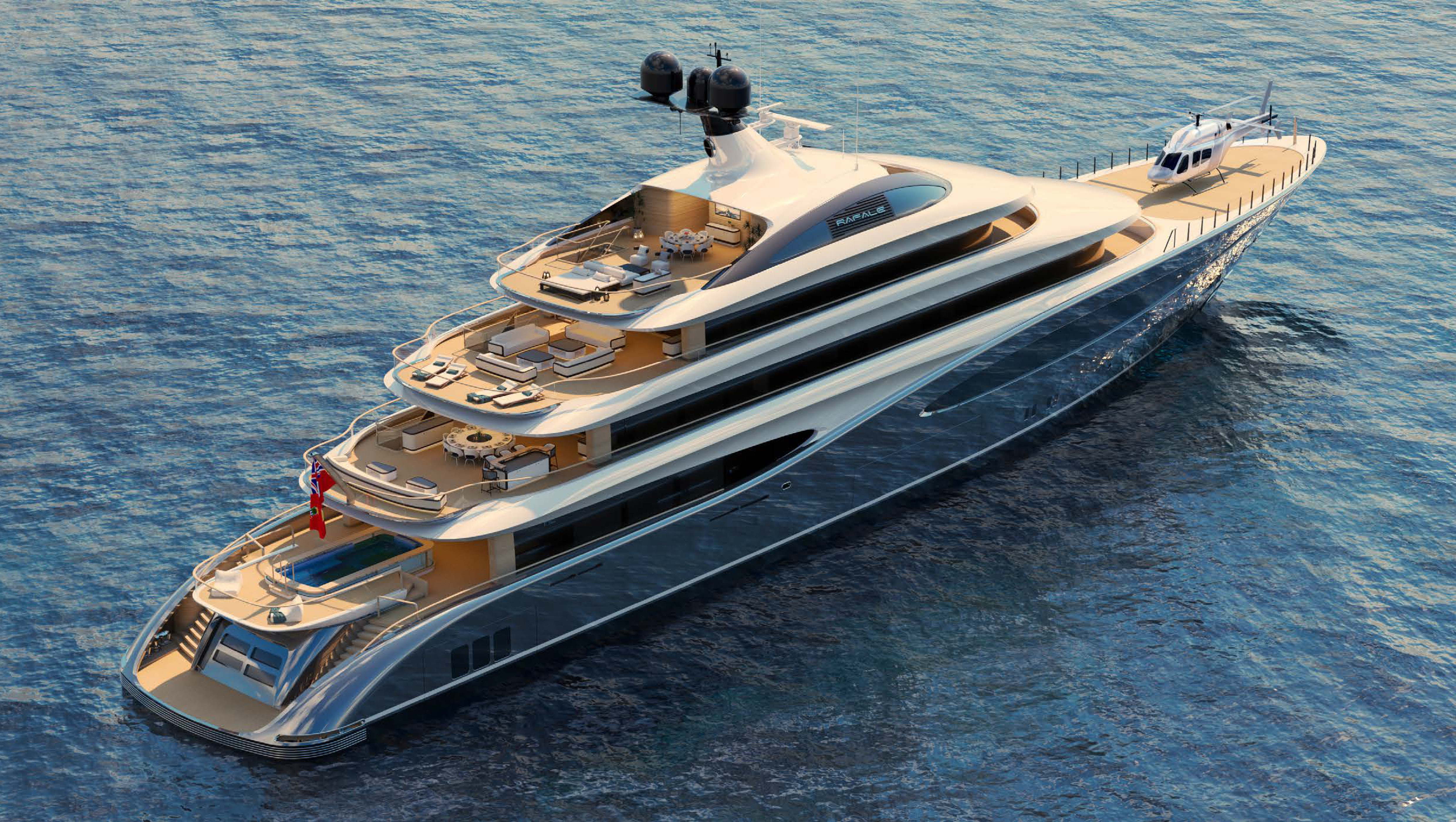 PROJECT RAFALE Turquoise yacht