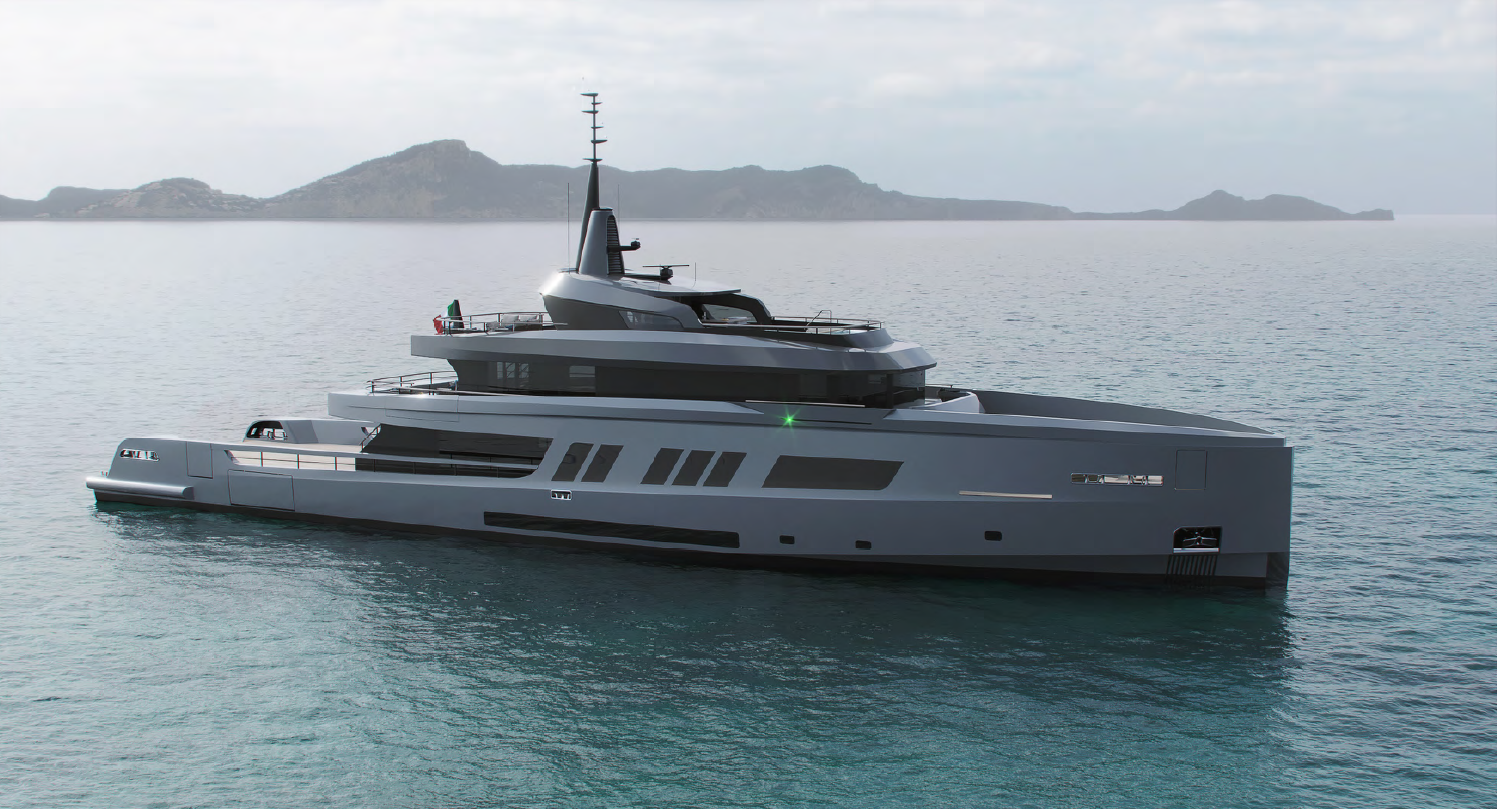 PROJECT BERSERK Rossinavi yacht