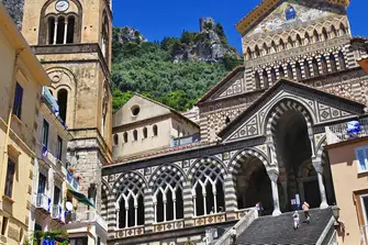 Amalfi's spectacular Duomo in the main piazza